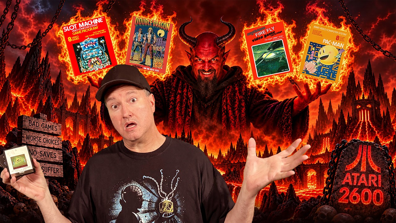 The Atari 2600 Games They Make You Play in HELL!