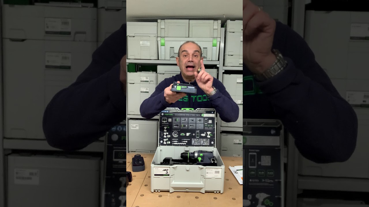 Festool UNBOXING - TPC 18/4 Plus