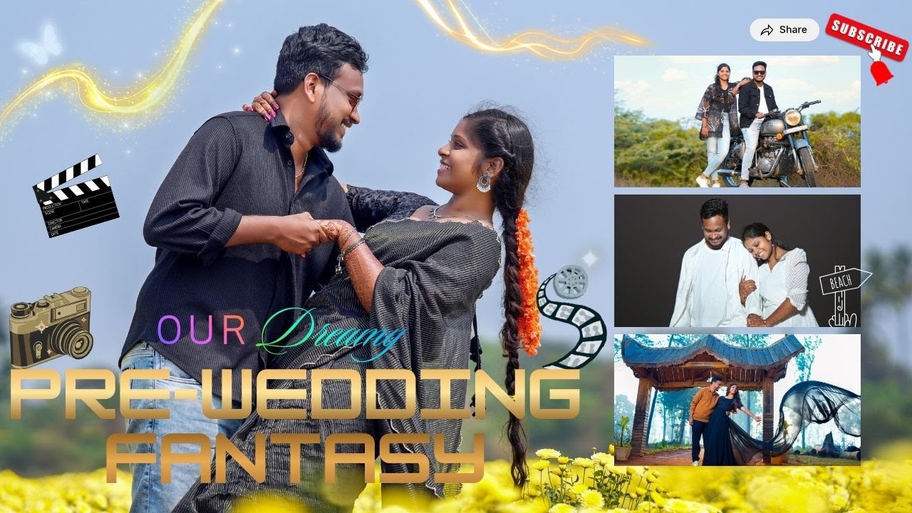Our Dream Pre-Wedding Fantasy ✨#preweddingshoot #lovestory #weddingvibes #couplegoal #indianwedding