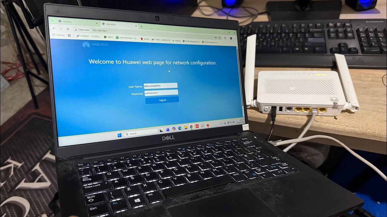 CARA SETTING VOCHERAN DI ONU HUAWEI 5V5