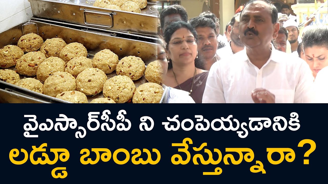 వైఎస్సార్‌సీపీ ని చంపెయ్యడానికి లడ్డూ బాంబు వేస్తున్నారా ?RK Roja And Bhumana Karunakar Reddy Ambati