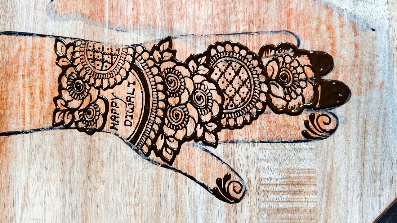 Diwali easy mehandi designs ♥️