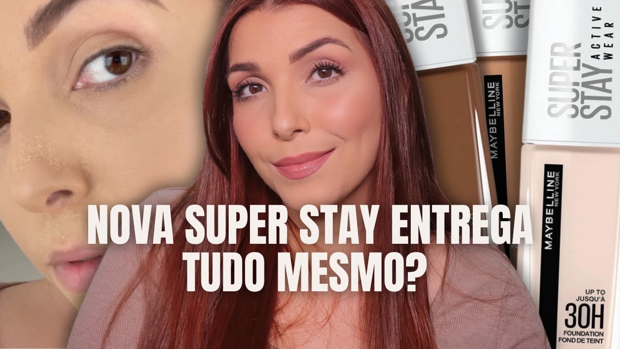 SUPER STAY 30H ACTIVE WEAR de MAYBELLINE - Entrega TUDO mesmo?