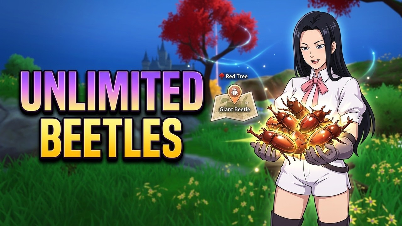 How to Farm Giant Beetles 7DS ORIGIN