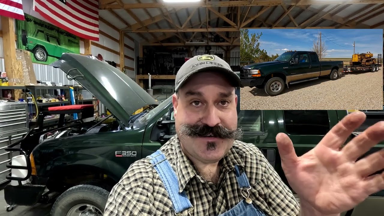 Видео о распространённых утечках масла в двигателях Powerstroke Diesel Ford International 7.3 F25...