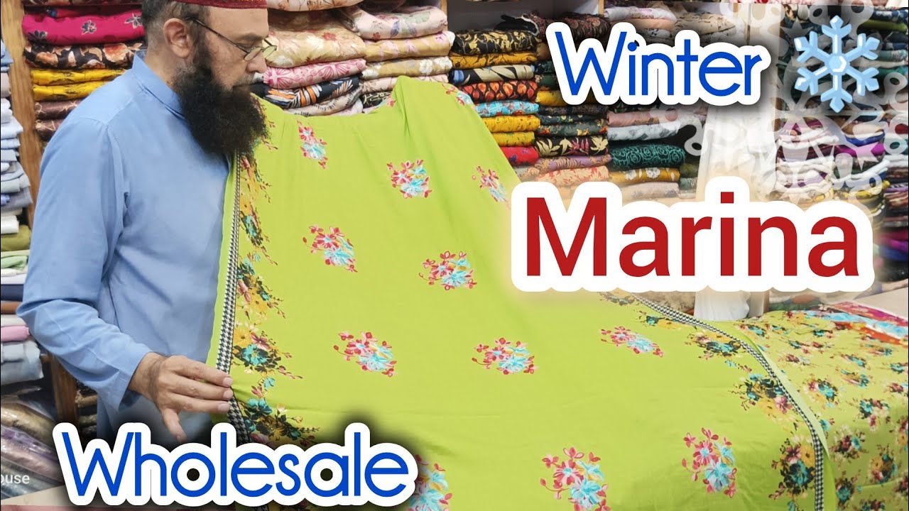 Winter ❄️ Marina Collection 3p 🤩 Printed Shirt 💥 Pashmina wool shawl 🌷Best Quality wholesale 🎁 -1990