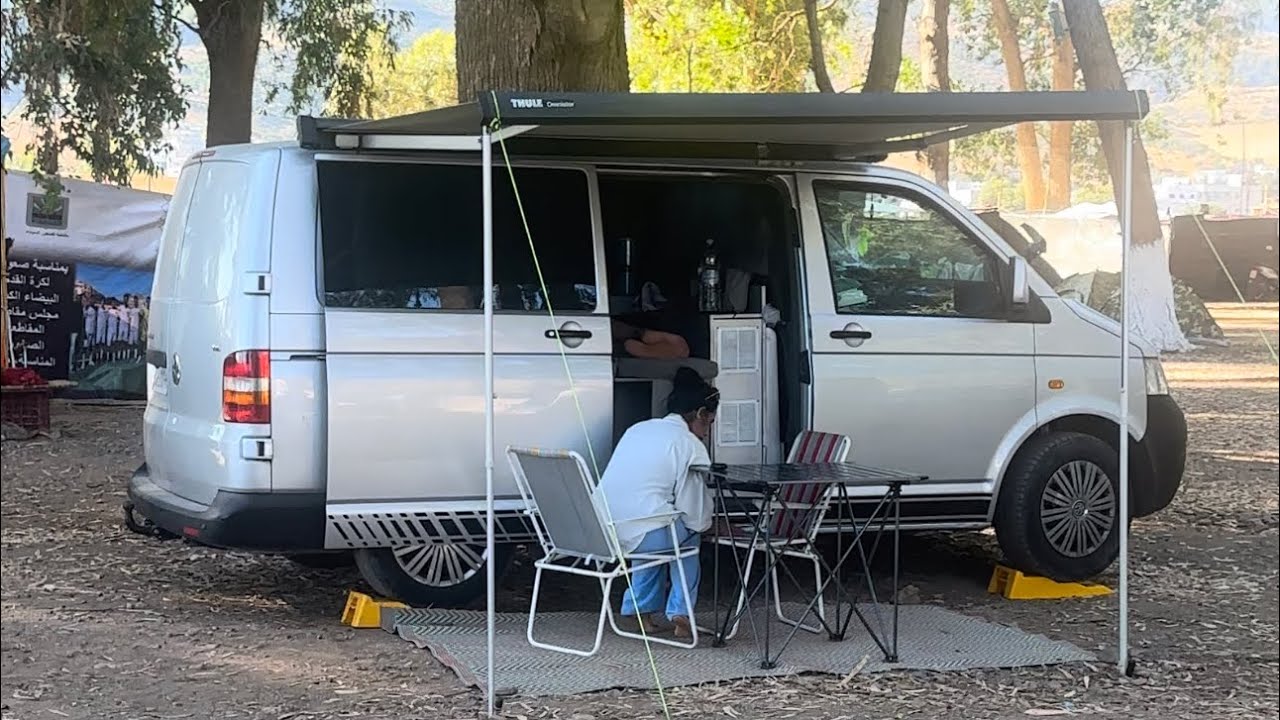 أجوء داخل مخيم أمسا 🤷‍♂️🇲🇦🏕️