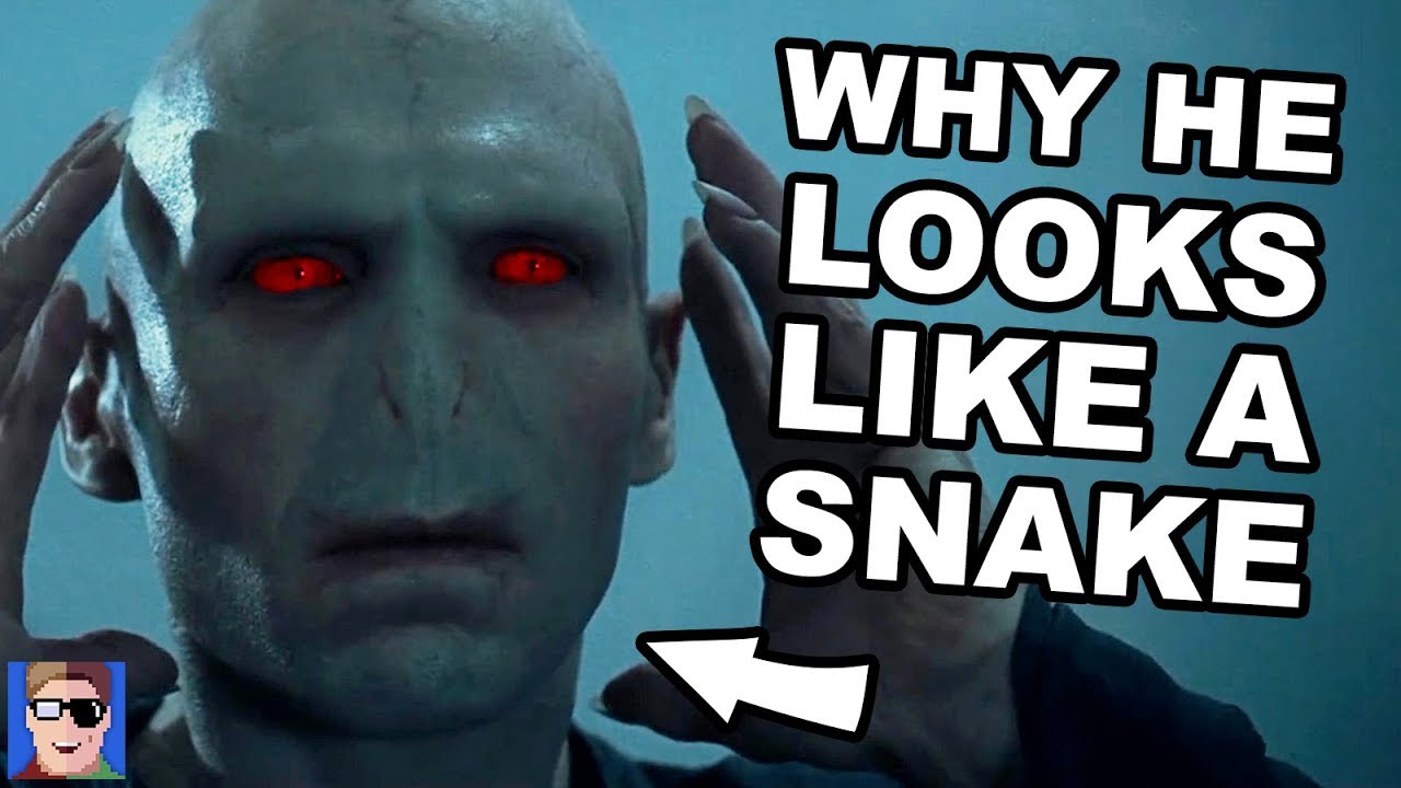 Why Voldemort Looks Like A Snake | Harry Potter Theory