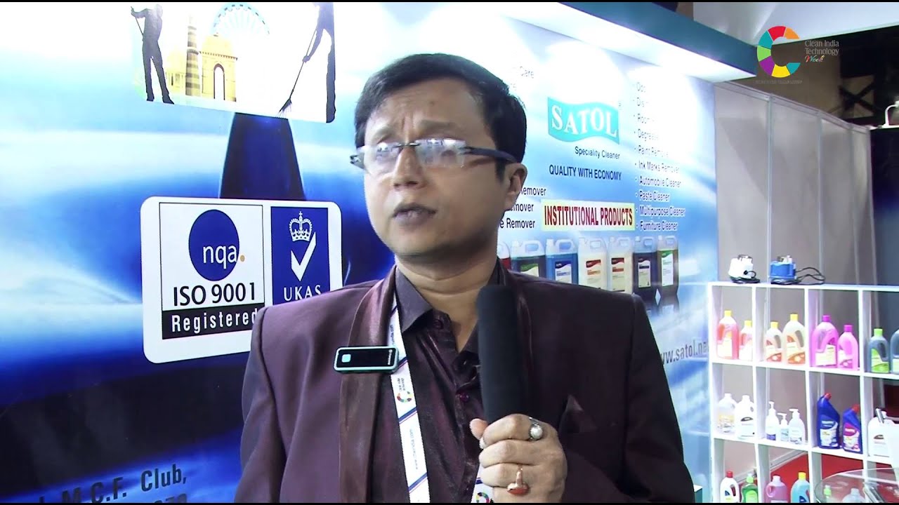 &ldquo;We have got good response at Clean India Pulire&rdquo; says Sutirtha Sarkar from Satol Chemicals