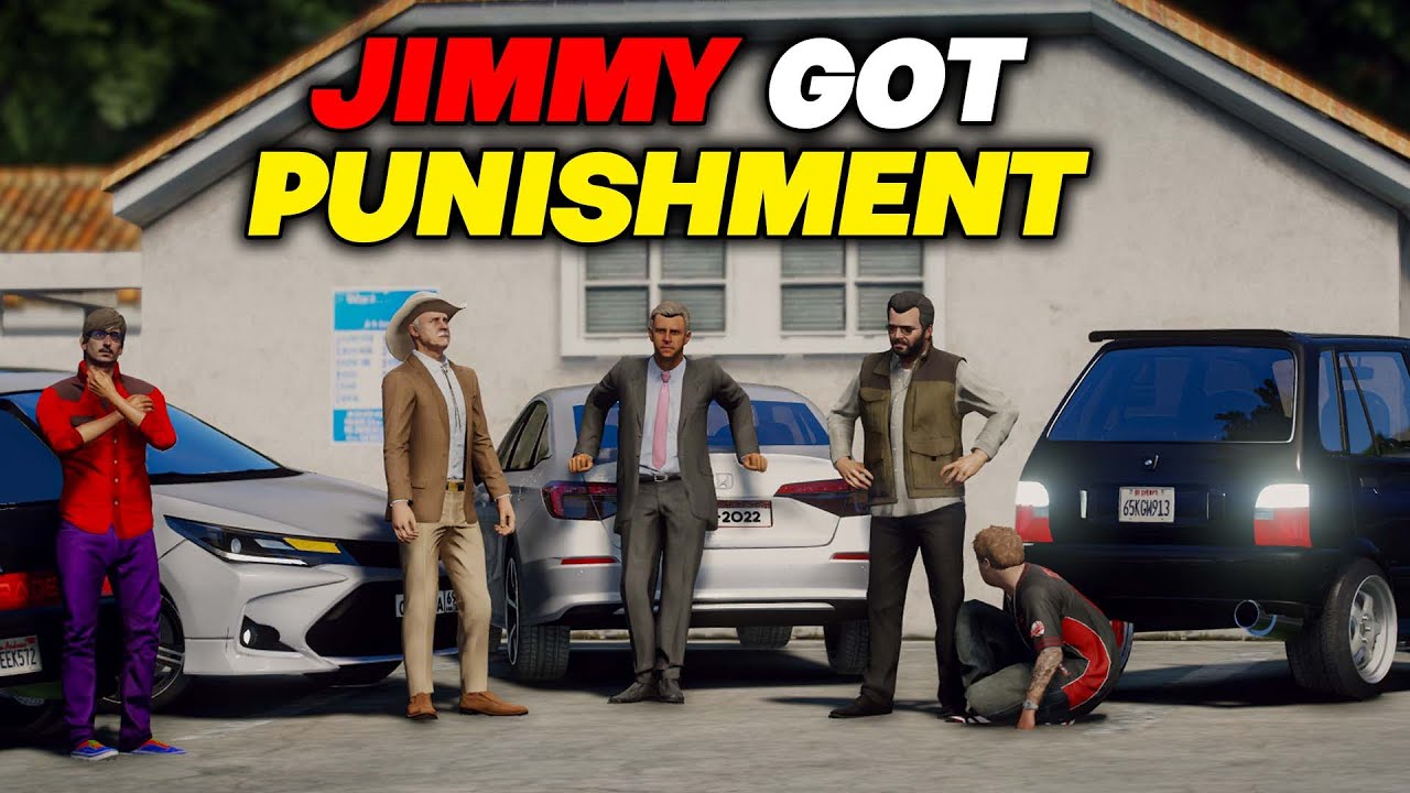 JIMMY GOT PUNISHMENT BY MICHAEL | KALA FOUND HIS OLD COROLLA E140 | GTA 5 PAKISTAN