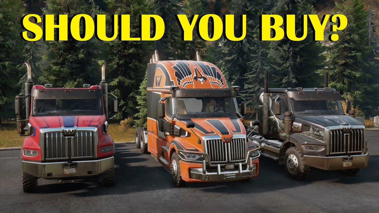 Обзор DLC Western Star Wolf Pack SnowRunner