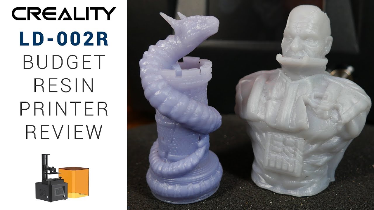 Creality LD-002R resin printer review