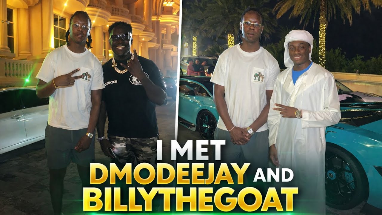 FIRST WEEK LIVING IN DUBAI… I MET DMO DEEJAY & BILLYTHEGOAT