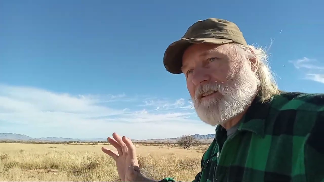 Walking to the Empire Ranch in Las Cienegas National Conservation Area 