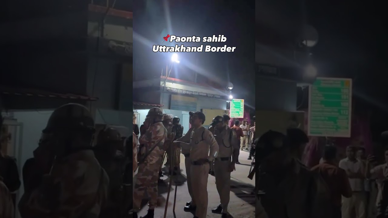 Paonta sahib uttrakhand border band | punjab se aye nihang singh ko ruka kulhal bridge per