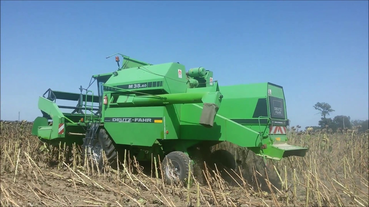 Zetva Suncokreta 2017 Deutz - Fahr M 3540👍