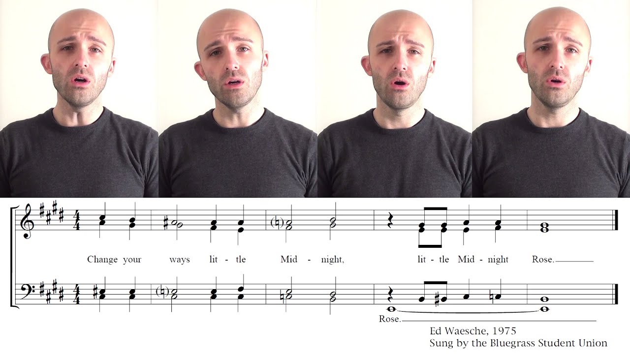 Tag Tutorial // Midnight Rose (Bluegrass Student Union) - Barbershop Quartet