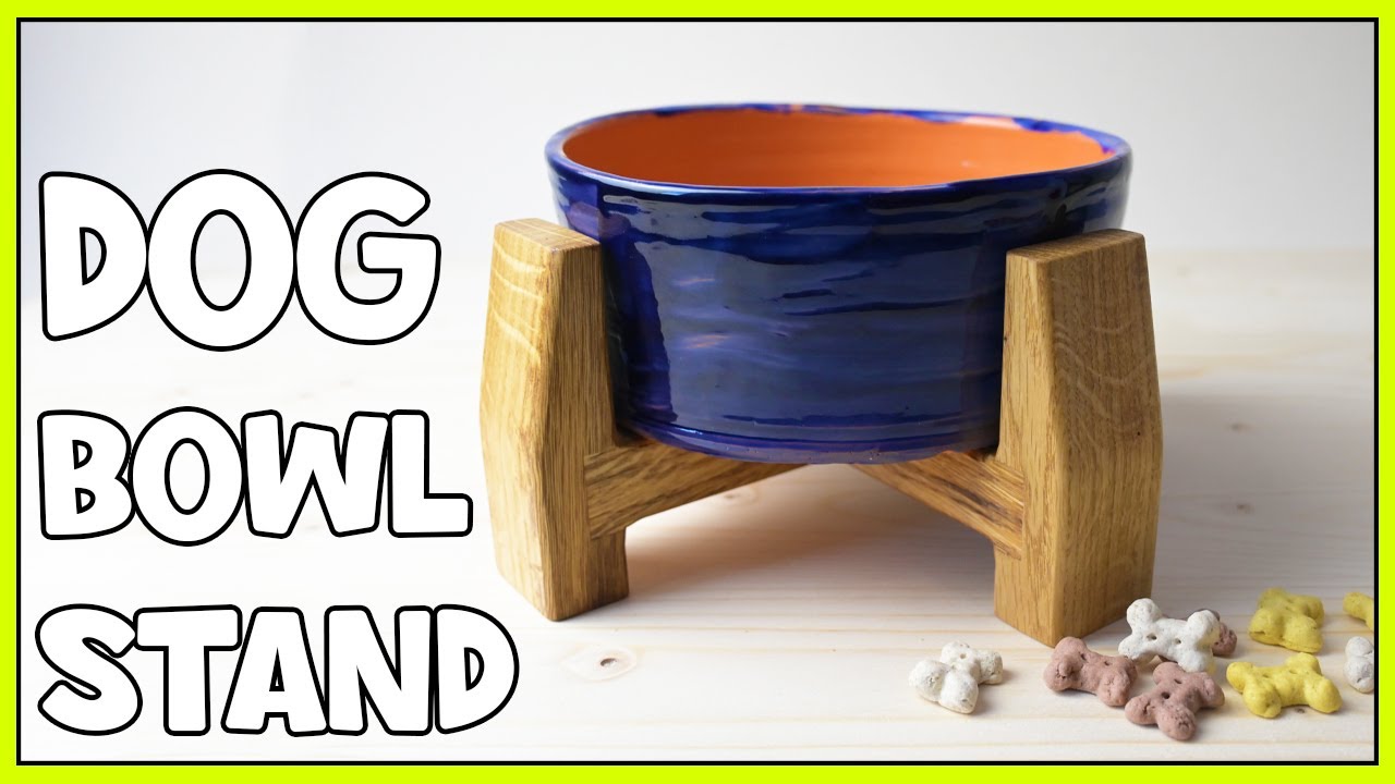 I Made 200 Wooden Dog Bowl Stands