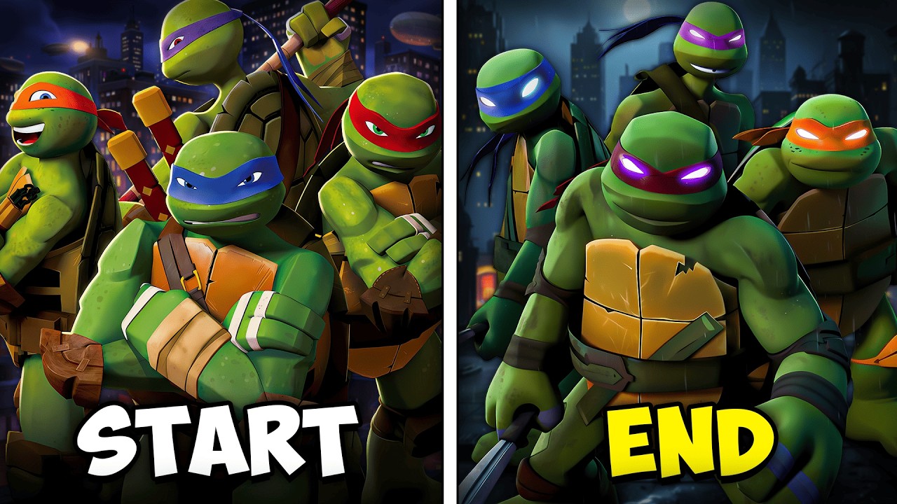 The ENTIRE Story of Teenage Mutant Ninja Turtles Squad (2012) in 111 Minutes