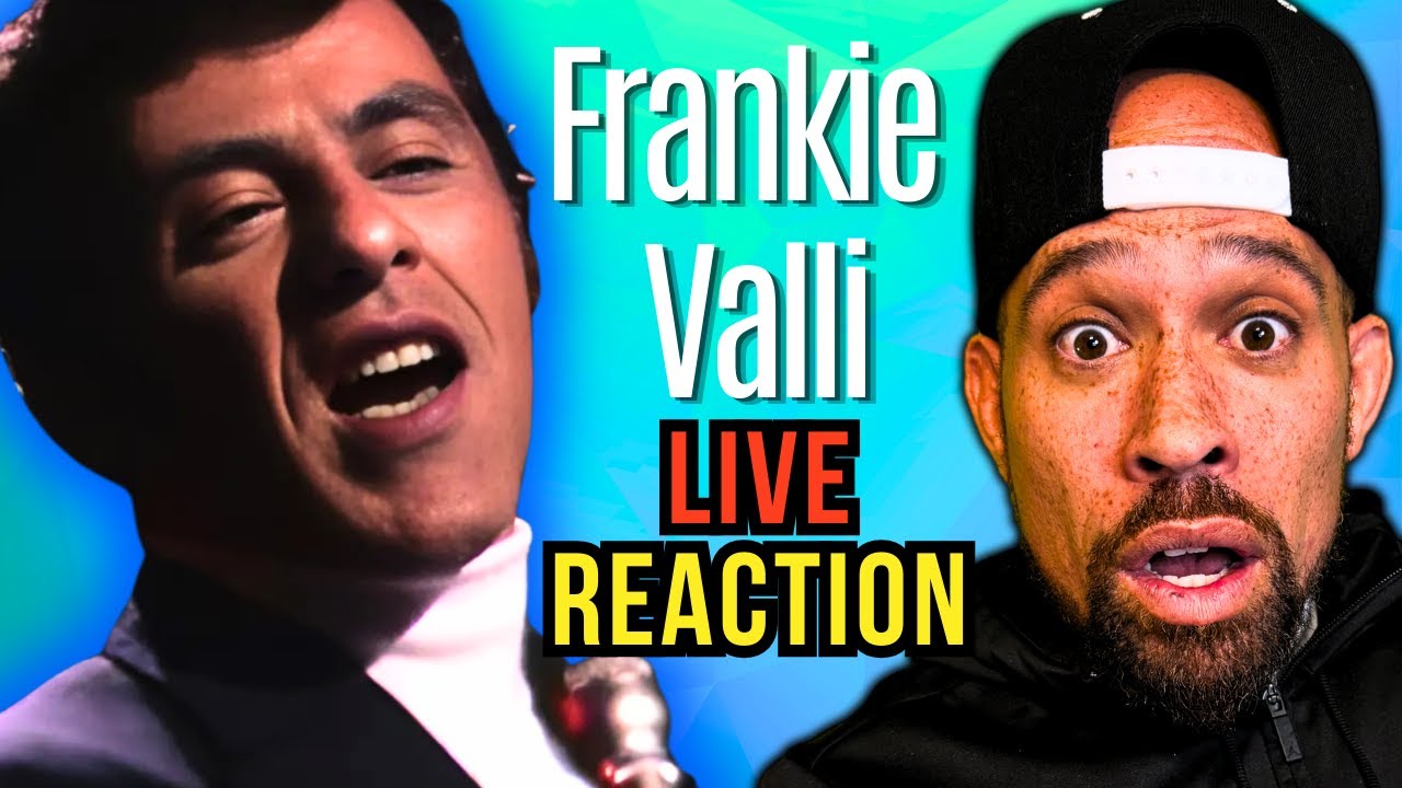 Frankie Valli - Can't Take My Eyes Off You (Live) REACTION! He's nice wit it!