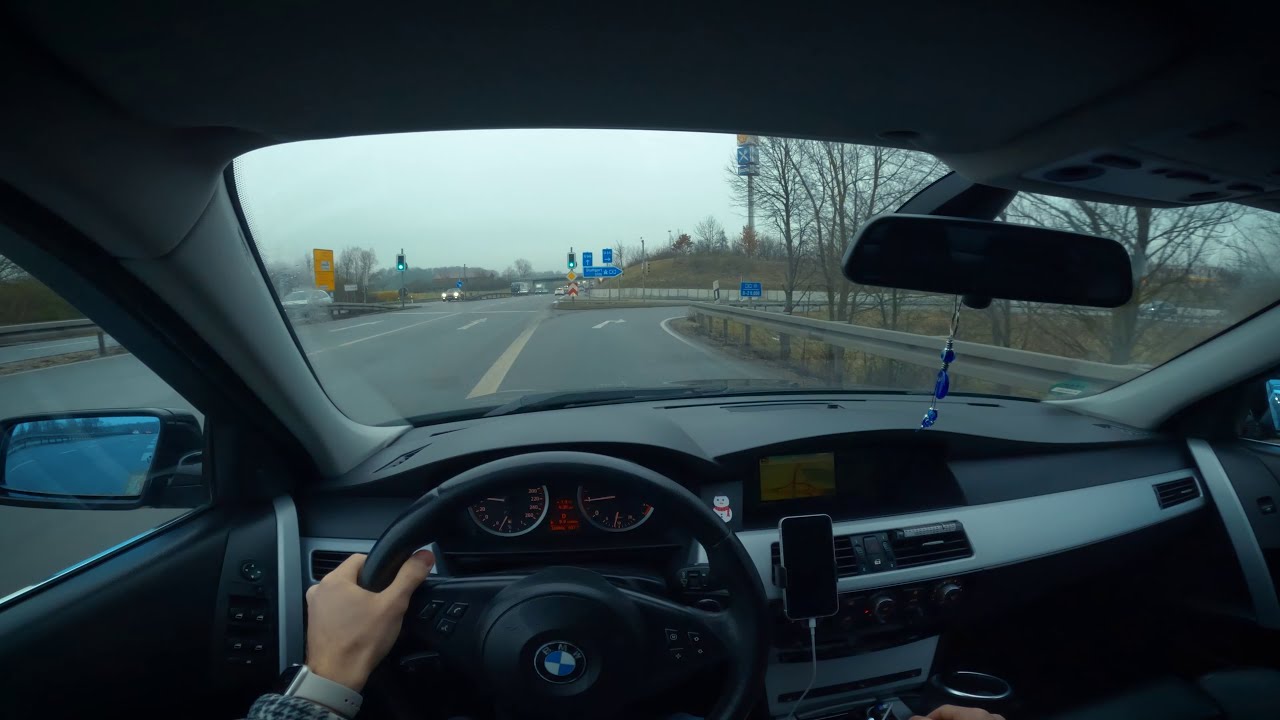 POV monday of a BMW E60 owner | 530i | German Autobahn | Interieur cleaning