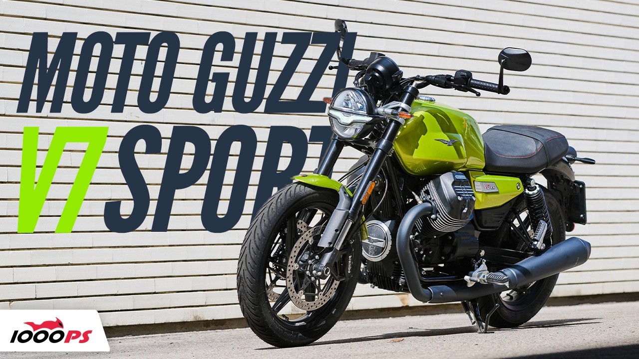 Neue Moto Guzzi V7 Sport 2025 Test – Tradition trifft Hightech!