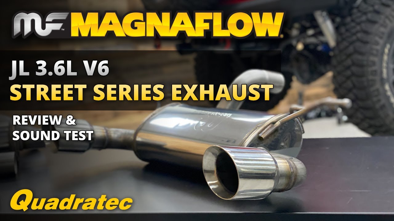 Magnaflow Street Series Exhaust Review & Sound Test for Jeep Wrangler JL with 3.6L V6