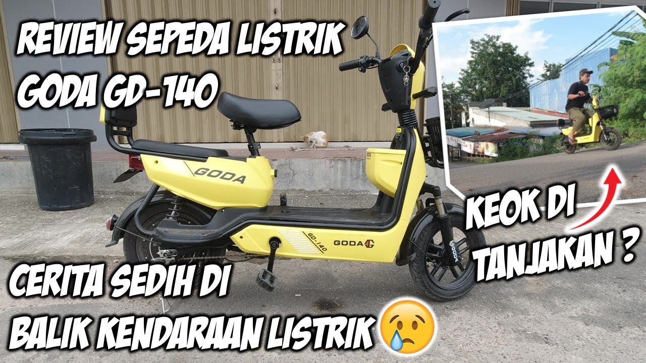 Review sepeda listrik GODA. Layak dibeli?