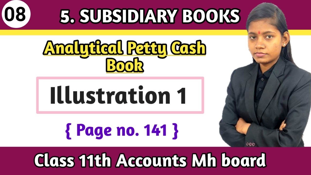 11th standard accountancy chapter 6 subsidiary books illustration 1 page no 141