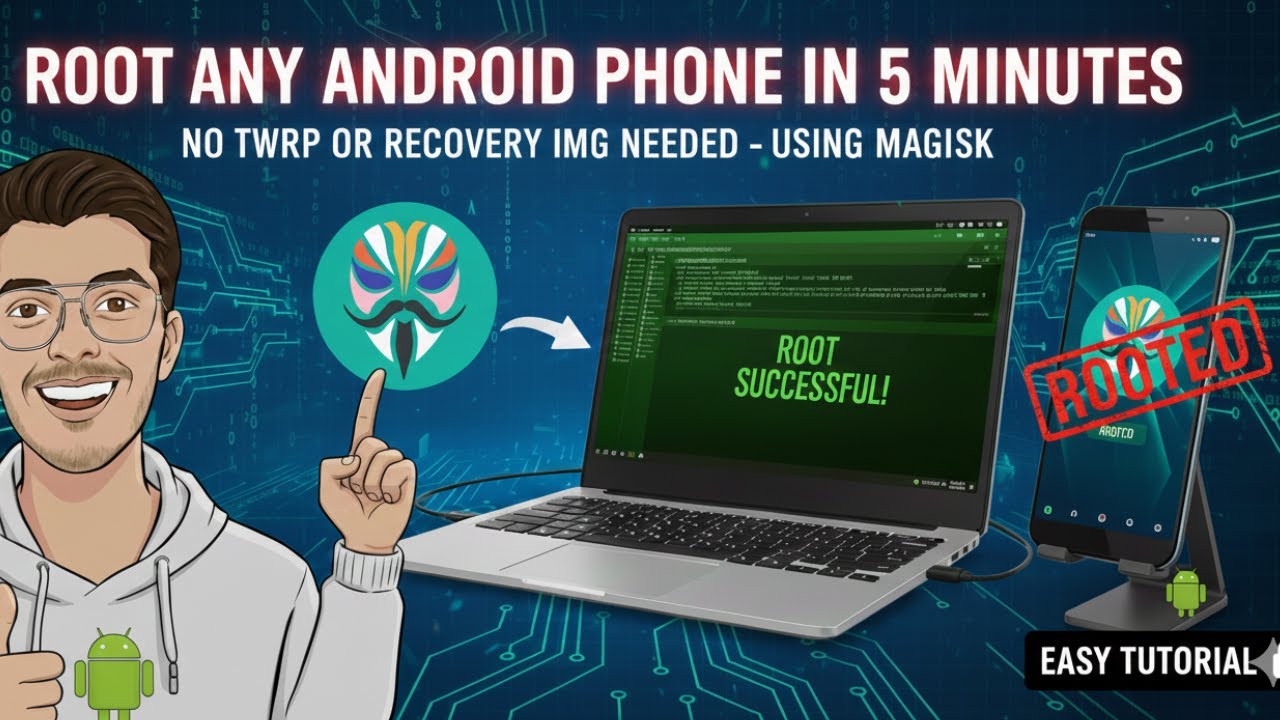 Получите root-права на любом Android-телефоне за 5 минут | Не требуется TWRP или Recovery IMG | (...