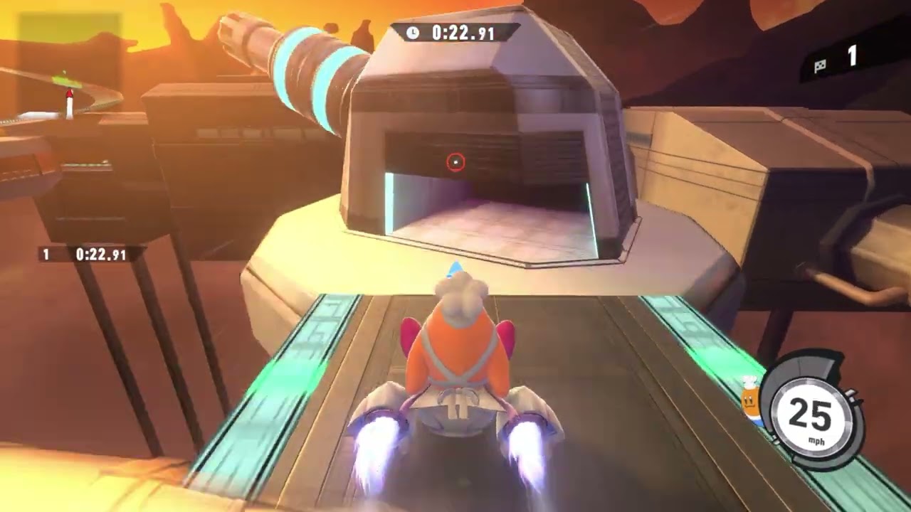 Kirby Air Riders - Air Ride Free Run: Machine Passage with Chef Kawasaki