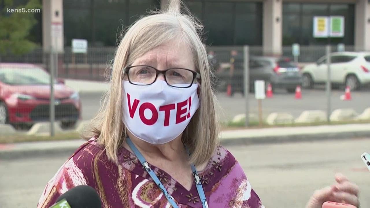 No, you can't use your phone in the voting booth