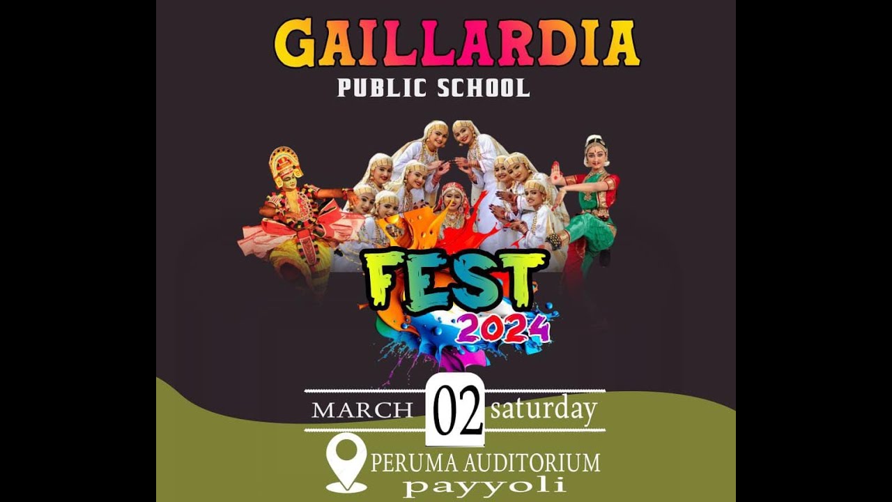GAILLARDIA FEST 2024 | GAILLARDIA PUBLIC SCHOOL PALLIKKARA