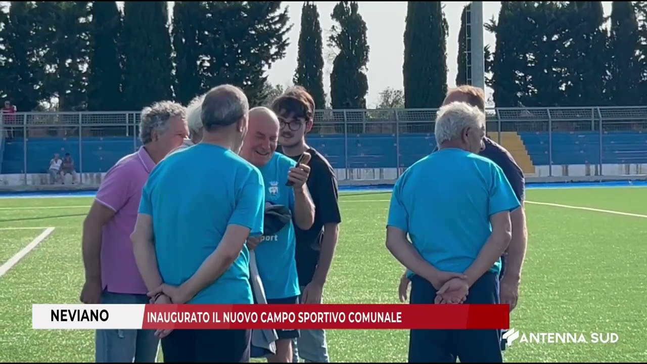 07 GIUGNO 2025   NEVIANO   INAUGURATO IL NUOVO CAMPO SPORTIVO COMUNALE