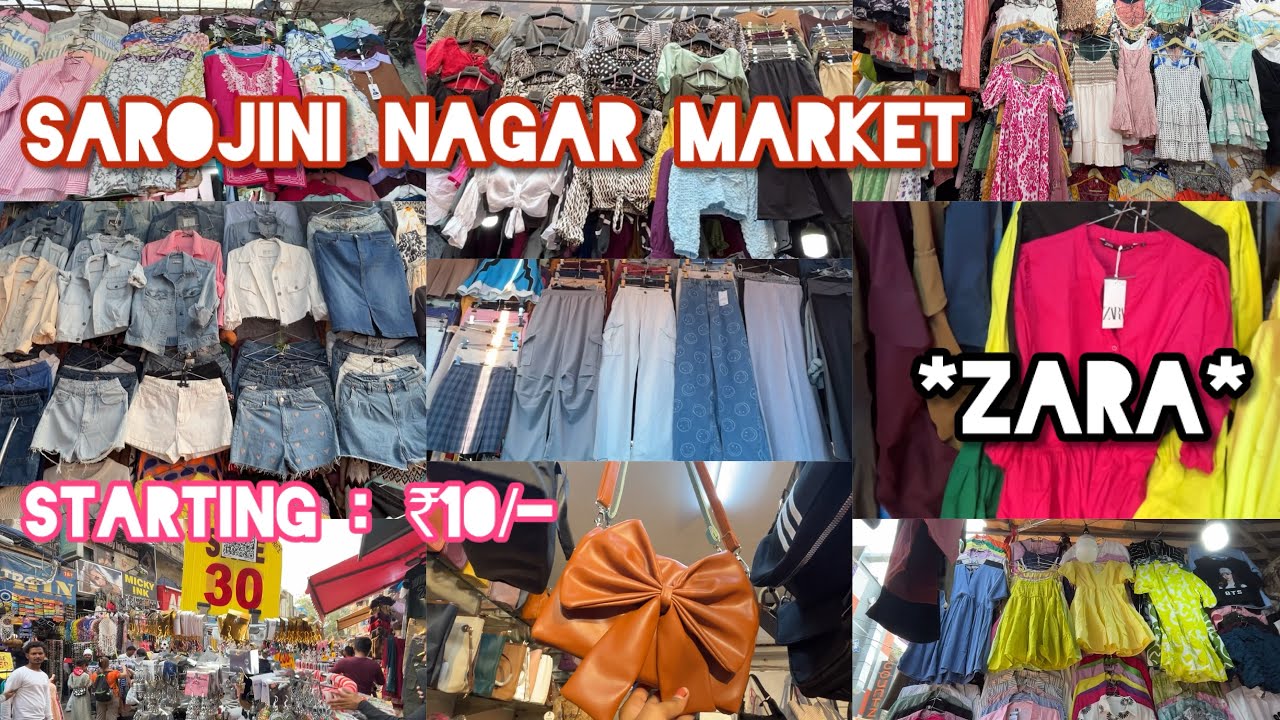 Sarojini Nagar | *ZARA* | Starting : ₹10/- | 2024 | Nishu Aggarwal