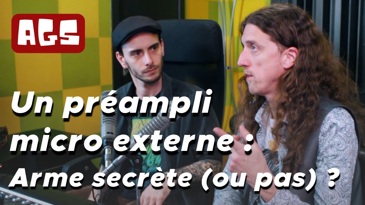Un pré-ampli externe : arme secrète (ou pas) du producteur ?