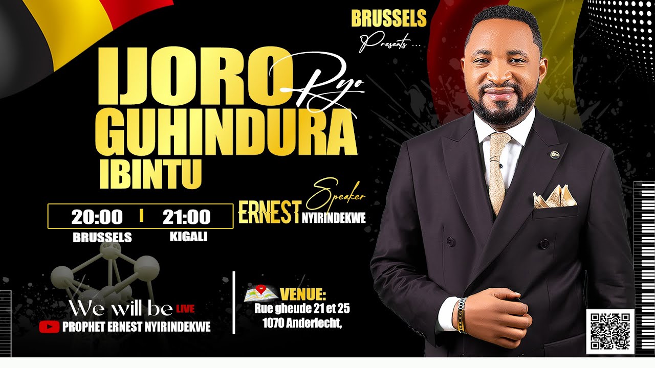 14/11/2025/ IJORO RYO GUHINDURA IBINTU - LIVE IN BRUSSELS  WITH  Rev. prophet  Ernest  NYIRINDEKWE