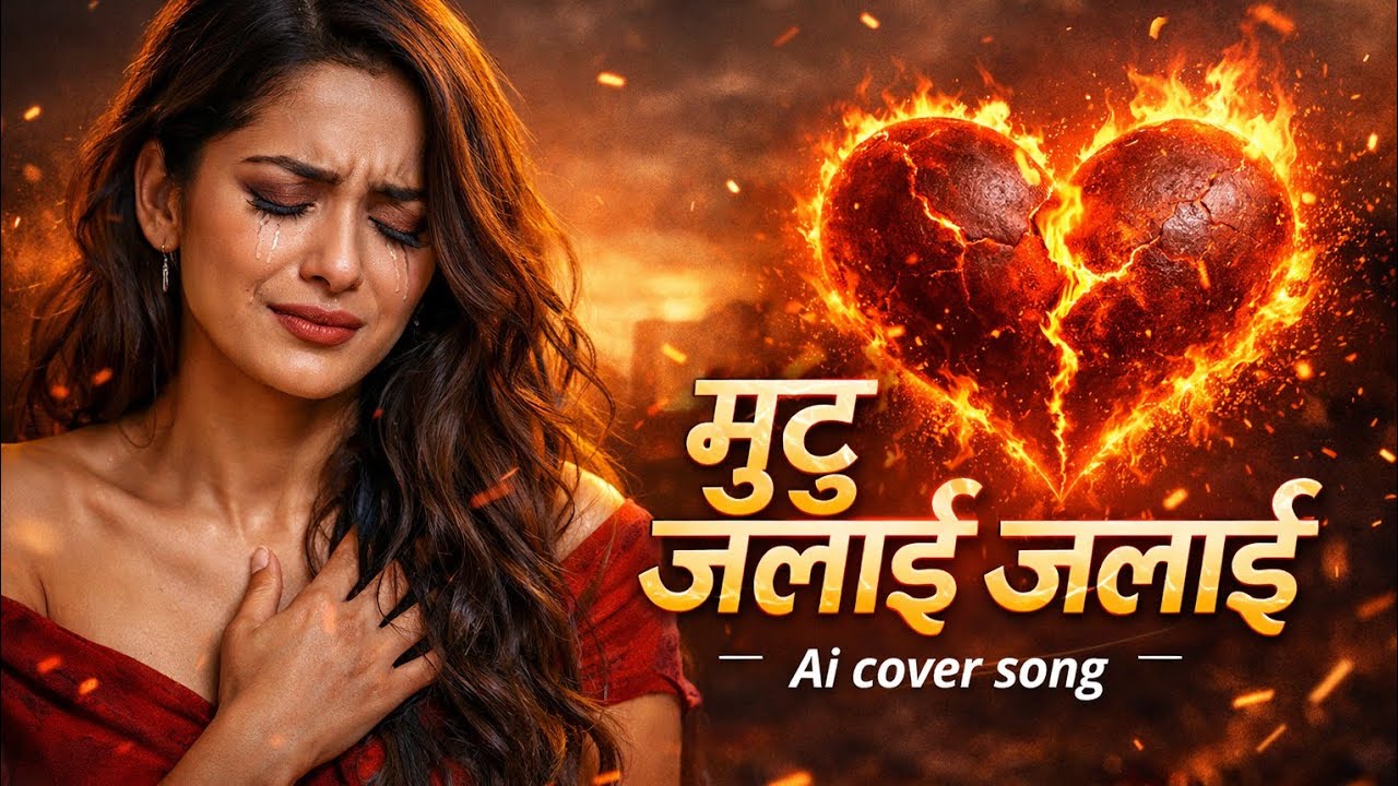 मुटु जलाई जलाई 😭🔥 | Emotional AI Cover Song | New Nepali Song 2026