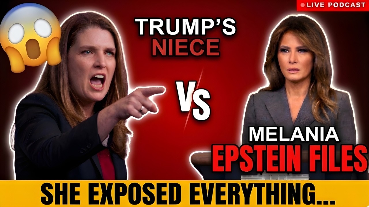 Trump's Niece Just EXPOSED What Melania Is Hiding About Epstein