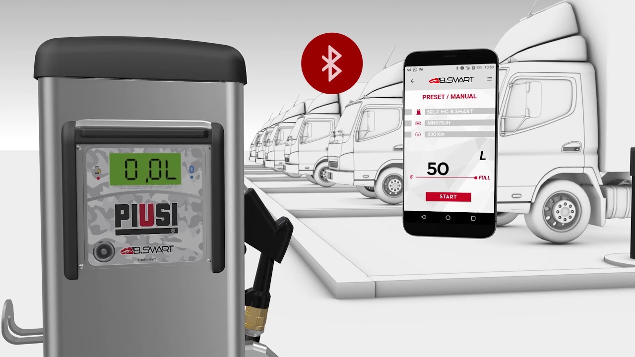 Piusi BSMART Appstyrd dieselpump sijab.com