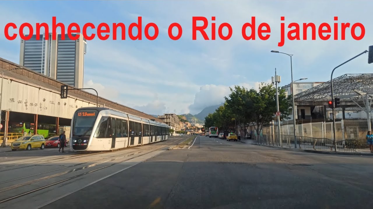 Conhecendo o Rio de janeiro rota. Santo Cristo até vila Isabel em  4k