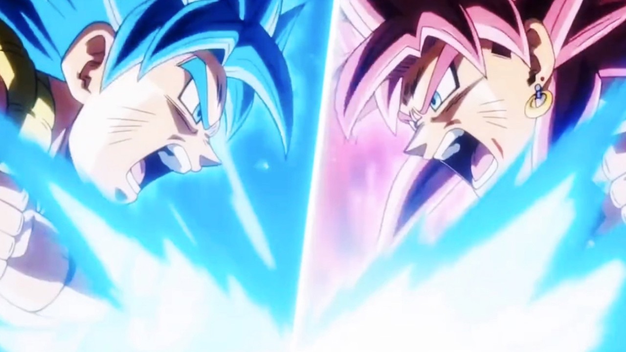 Dragon Ball Super Battle Of Gods Super Saiyan 4 Gogeta Vs Vegito Blue And More!