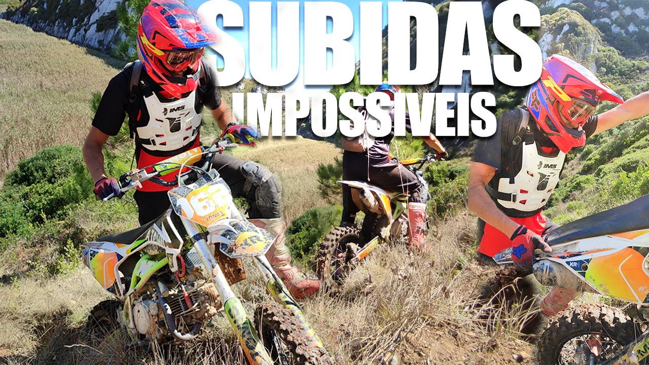 SUBIDAS  IMPOSSIVEIS DE MINI MOTA PIT BIKE !