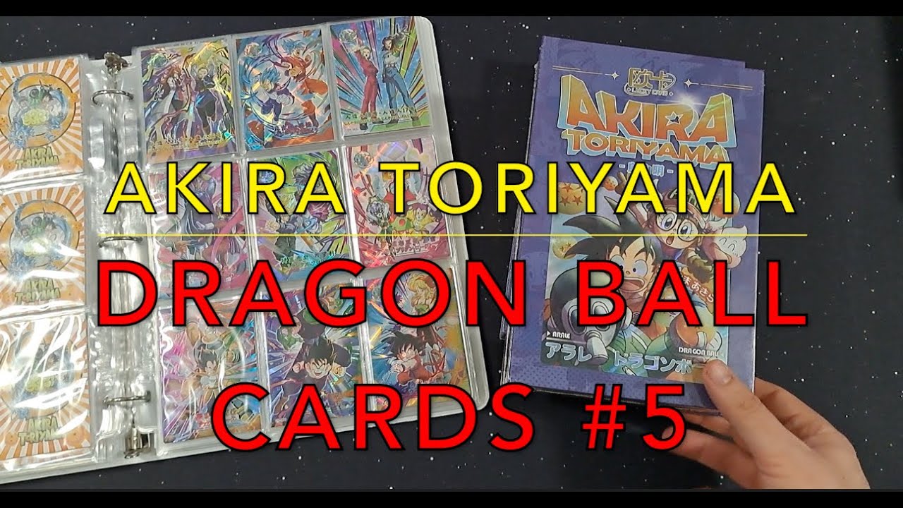 DRAGON BALL AKIRA TORIYAMA set - newest set from Lucky cards opening - round 5!