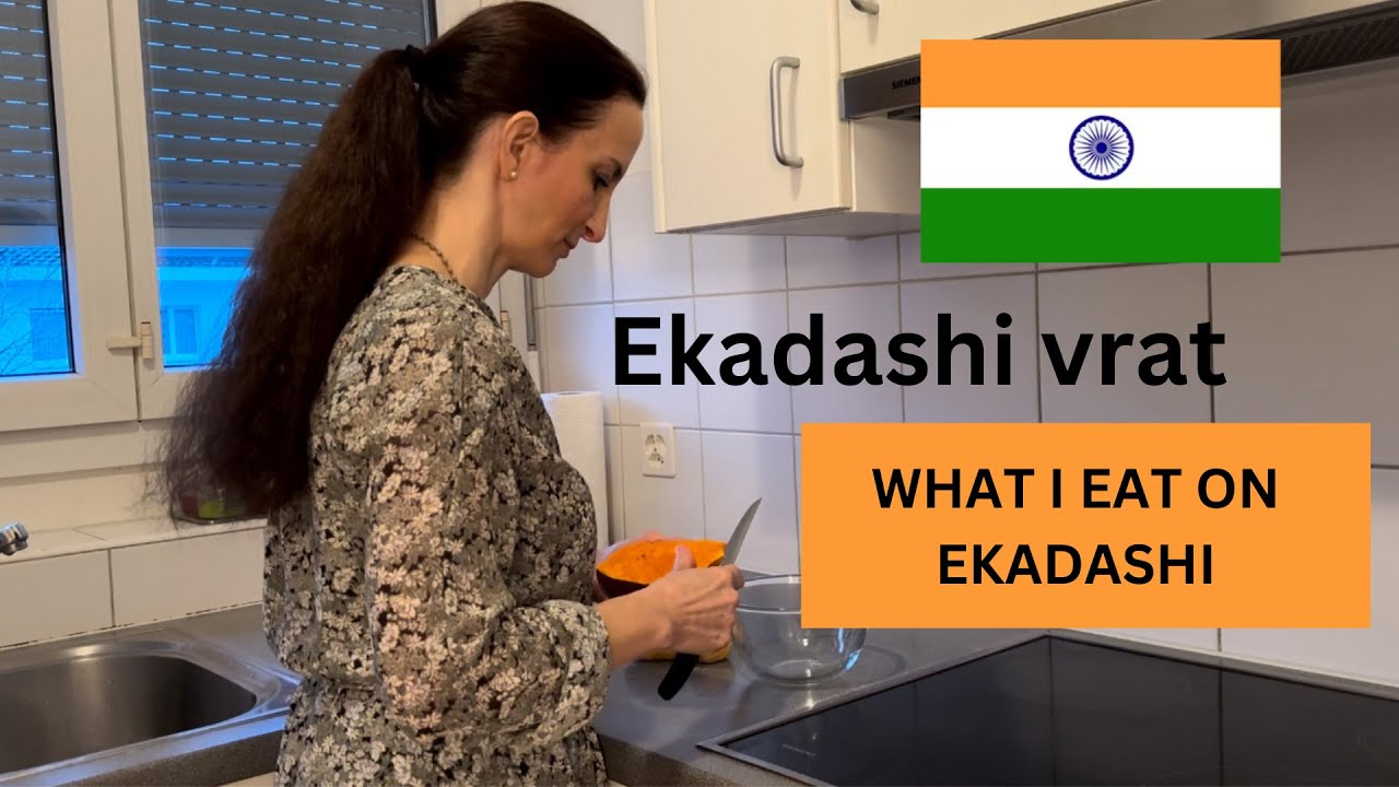 WHAT I EAT ON EKADASHI 🚩 🇮🇳 | Ekadashi Lunch Ideas