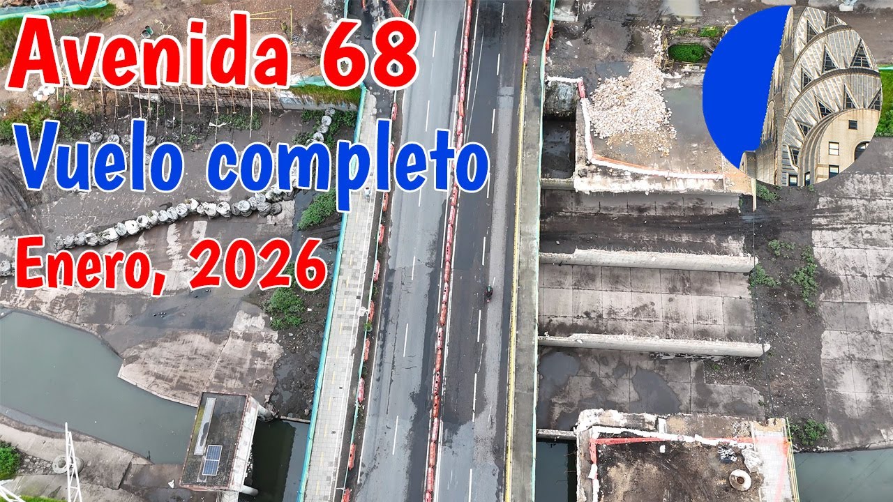 Avenida 68 Vuelo completo Enero 12 2026