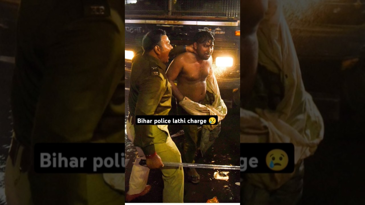 Bihar police lathi charge on bpsc student 😳 #70thbpscreexam #70thbpsc #biharnews  #biharpolice