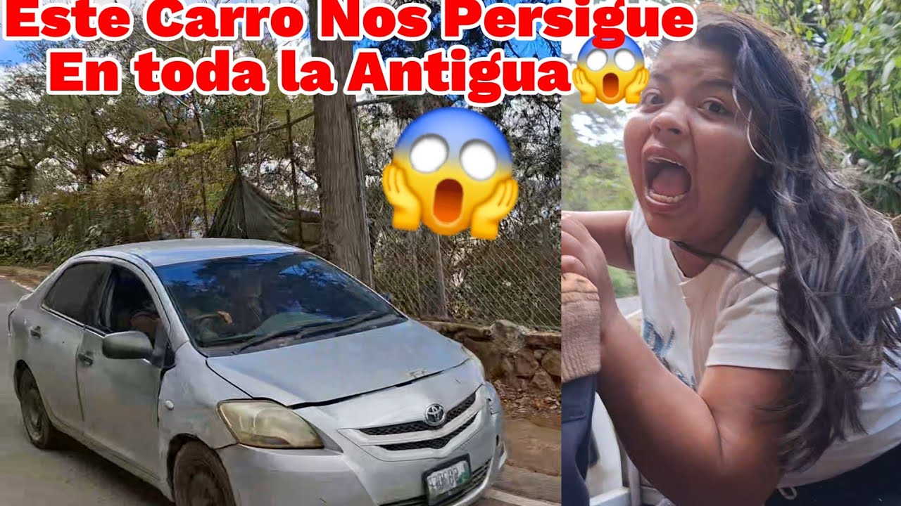 ‼️Urgente Rosi Grita del Miedo😱Este Carro Extr4ño Nos Persigue todo Nuestro Viaje💔