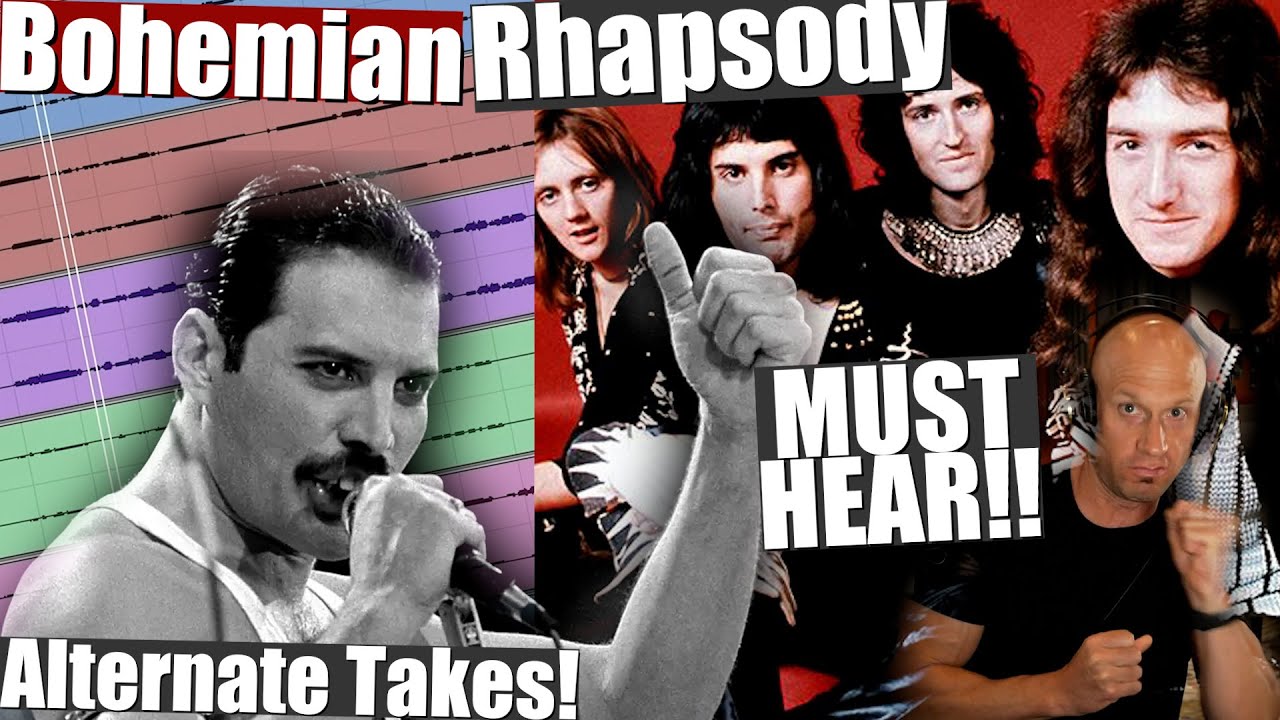 Queen BOHEMIAN RHAPSODY Оригинальные студийные мультитреки (сессия прослушивания и анализ) Фредди...