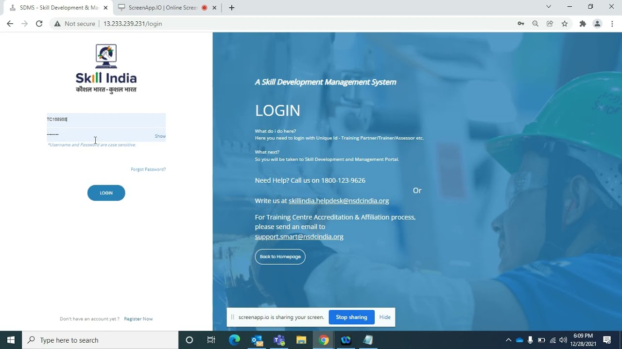 Step 3 - Batch Creation and Candidate Enrolment Process